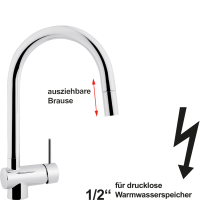 vita Spültischbatterie 1/2" vita Spültischbatterie 1/2"