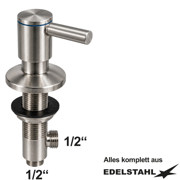 lexa Geräteabsperrventil 1/2" x 1/2"