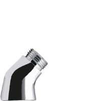 Winkel zu Düse 45° 3/4" IG x 1/2" AG verchromt Winkel zu Düse 45° 3/4" IG x 1/2" AG verchromt