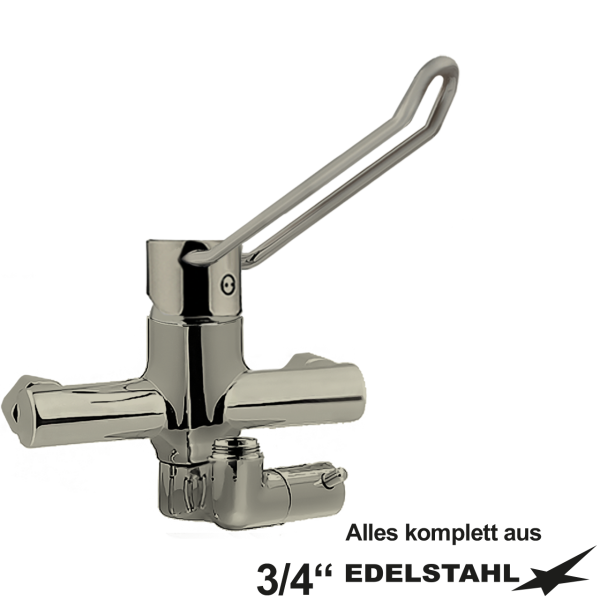 maximo universal Wandbatteriekörper V2A