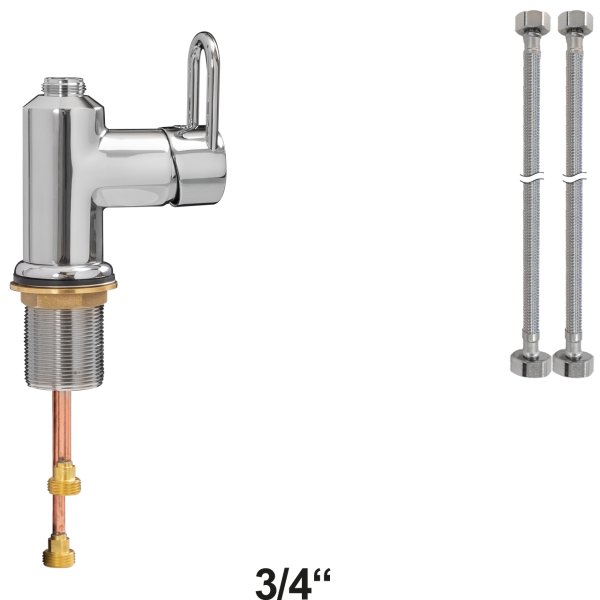 profi ELB-Körper mit Hebel 1 1/4" Stutzen enya 3/4"