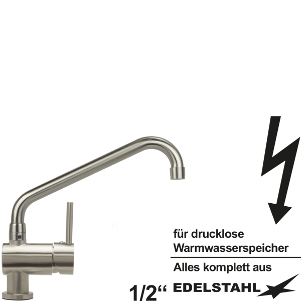 mixter Einlochbatterie 1/2" ND