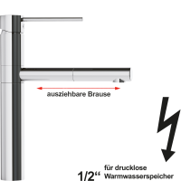 xara Spültischbatterie 1/2" ND xara Spültischbatterie 1/2" ND