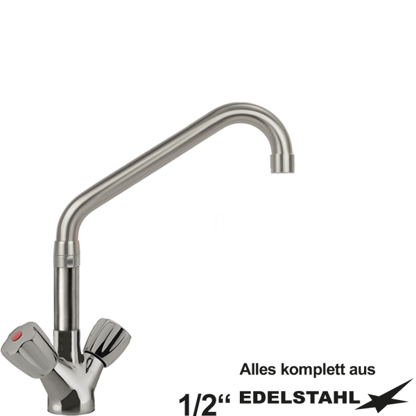 classic Einlochbatterie 1/2"