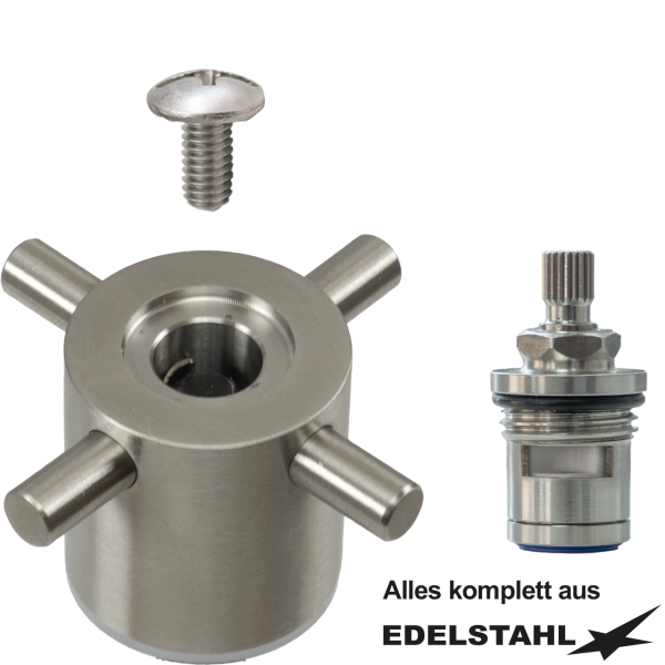 Fettkammeroberteil Set 3/8" VA zu X36.199...