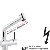 vita Spültischbatterie 1/2" ND vita Spültischbatterie 1/2" ND