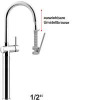 vario Handspülbrause 1/2" vario Handspülbrause 1/2"