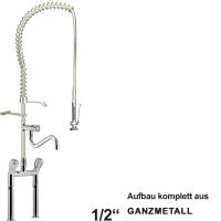 praxitop Vorspülbrause 1/2" Staffelpreise praxitop Vorspülbrause 1/2" Staffelpreise