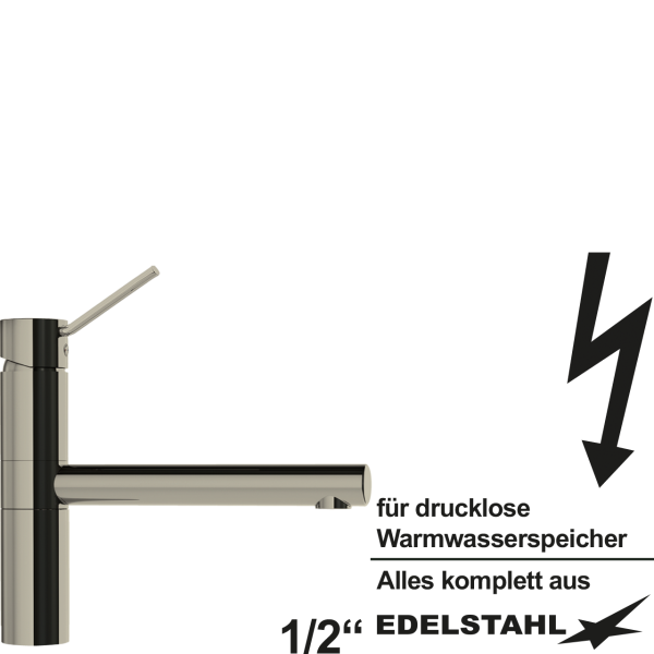 evox Spültischbatterie 1/2" ND