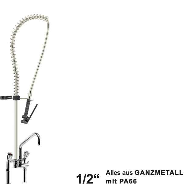 gastrotop Schlauchpendelbrause 1/2"