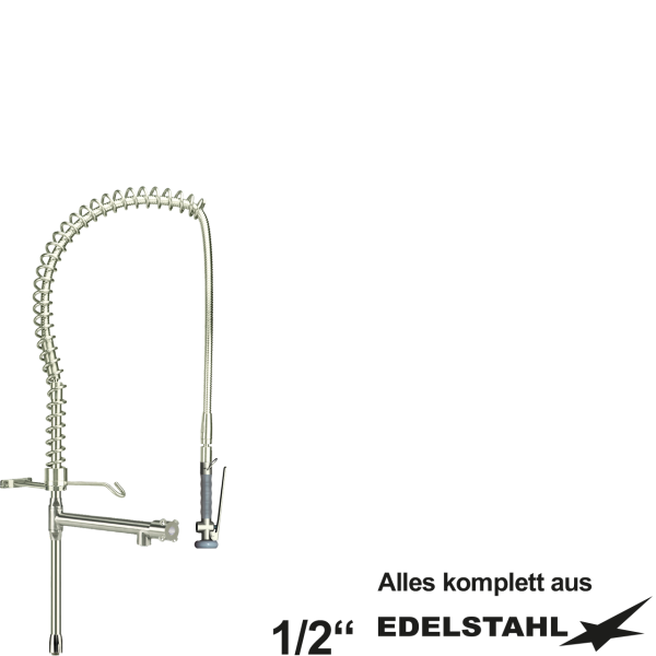 clean Geschirrbrause-Garnitur 3/4" ÜM