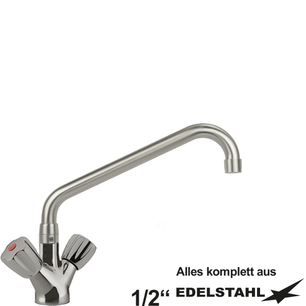 classic Einlochbatterie 1/2"