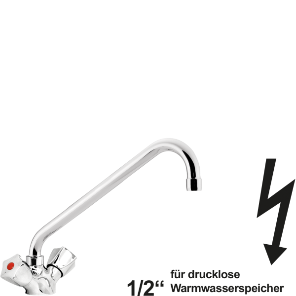 vanio Spültischbatterie 1/2" ND