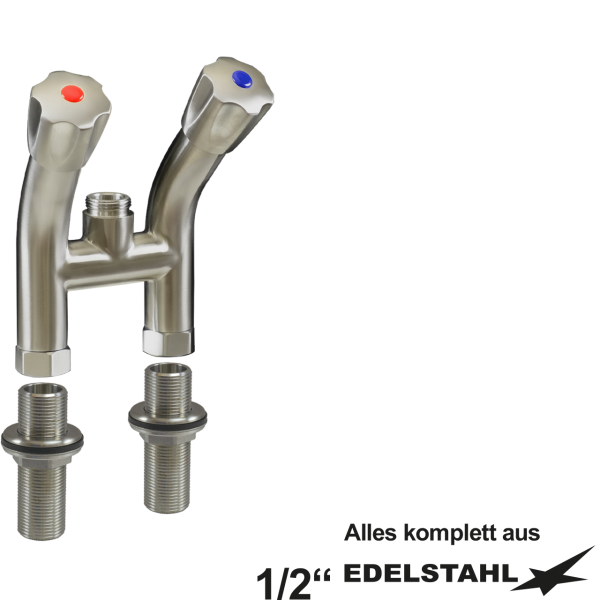 narrow Blockbatteriekörper geschraubt 3/4" ohne RV