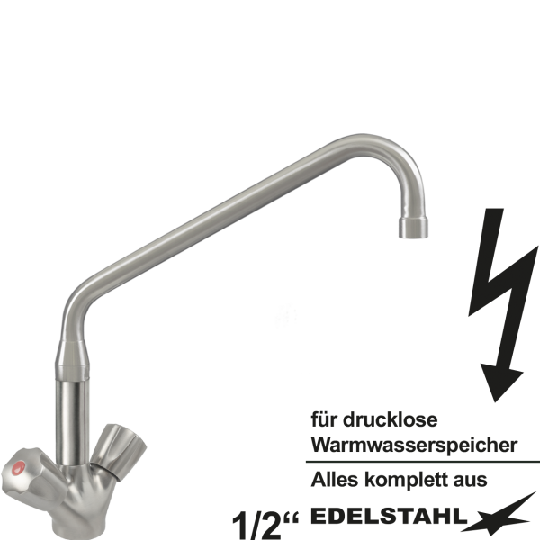 classic Einlochbatterie 1/2" ND