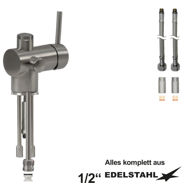 elex Einlochbatterie 1/2" Abgang unten