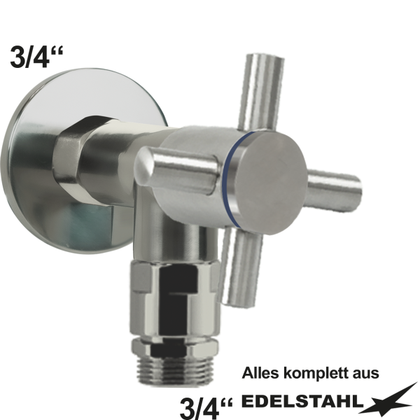 clasix Wandventil 3/4"