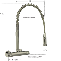 Vorschau: xeriu Waschküchenbrause 1/2" Vorschau: xeriu Waschküchenbrause 1/2"