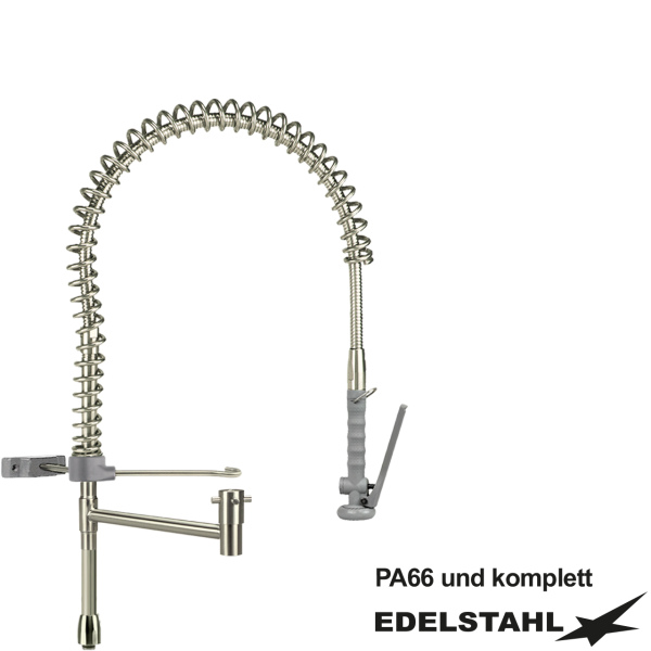 gastrotop Geschirrspülbrause-Garnitur 3/4" ÜM