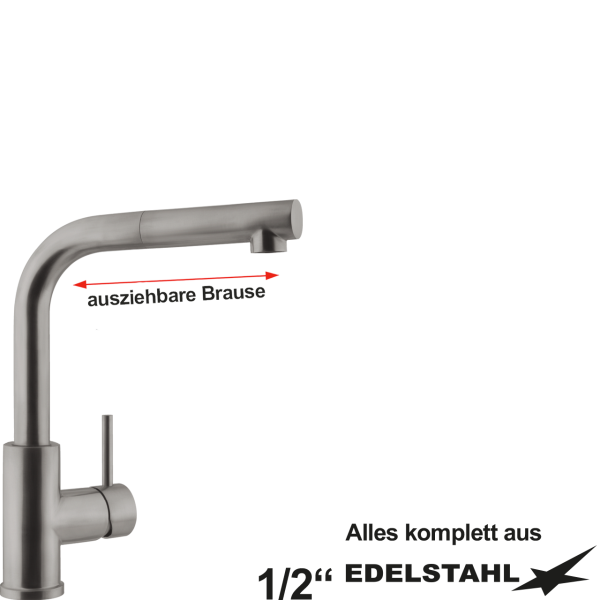 enox Spültischbatterie 1/2"