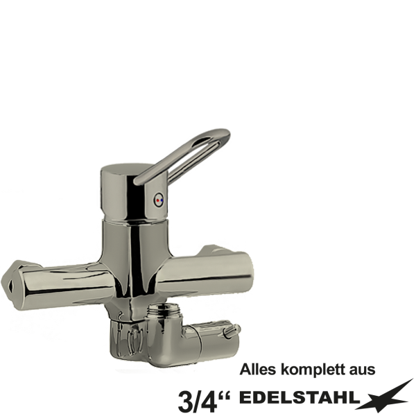 maximo universal Wandbatteriekörper V2A