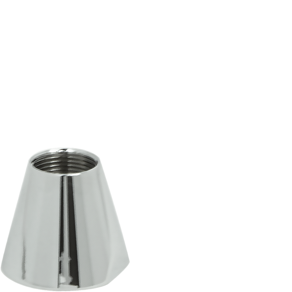 jet Tischsockel Ø50 mit 1" Stutzen verchromt