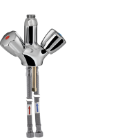 varia Einlochbatterie für Brauseschlauch 1/2" varia Einlochbatterie für Brauseschlauch 1/2"