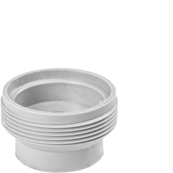 Brausekopf breit 3/4" IG zu Typ E PA66 weiss