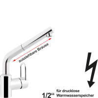 noah Spültischbatterie 1/2" ND noah Spültischbatterie 1/2" ND
