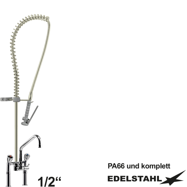 gastrotop Schlauchpendelbrause 1/2"