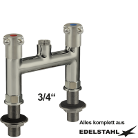 classic Standbatterie-Körper V2A 3/4" classic Standbatterie-Körper V2A 3/4"