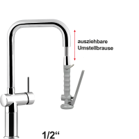 vario Handspülbrause 1/2" vario Handspülbrause 1/2"