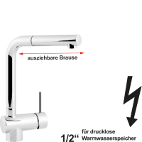 vita Spültischbatterie 1/2" ND vita Spültischbatterie 1/2" ND