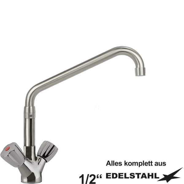 classic Einlochbatterie 1/2"