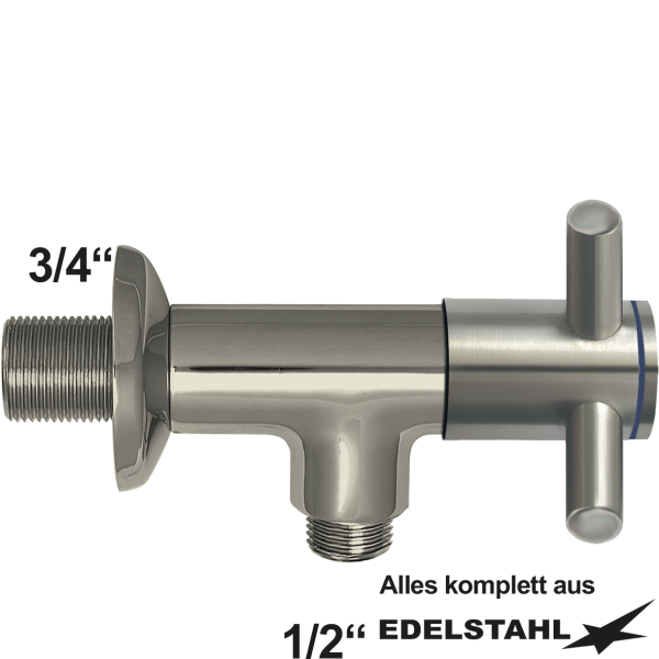 clasix Wandventil 3/4"