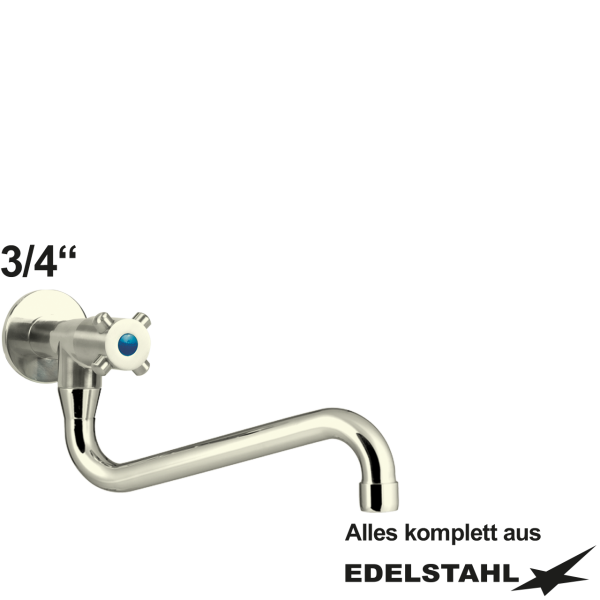 clasix Wandventil 3/4"