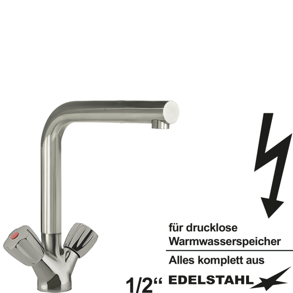 tuxor Spültischbatterie 1/2" ND