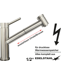 elix Spültischbatterie 1/2" ND elix Spültischbatterie 1/2" ND