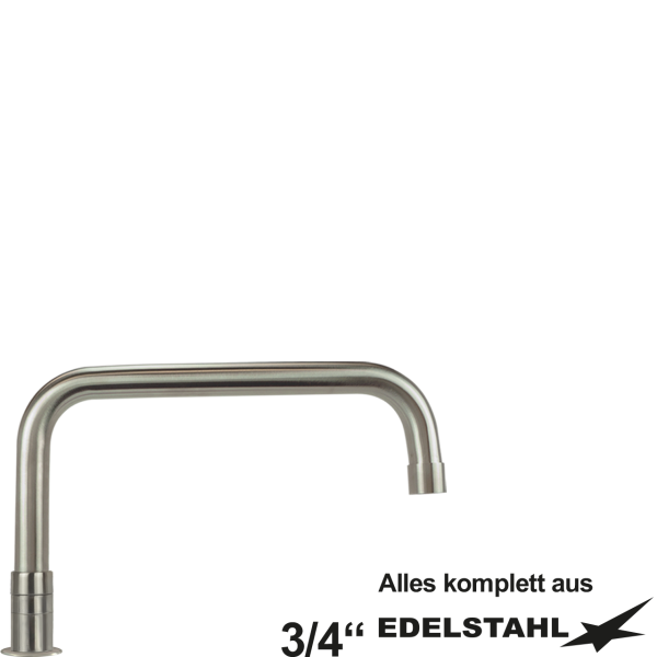 pro Stand-Rohrauslauf 3/4"