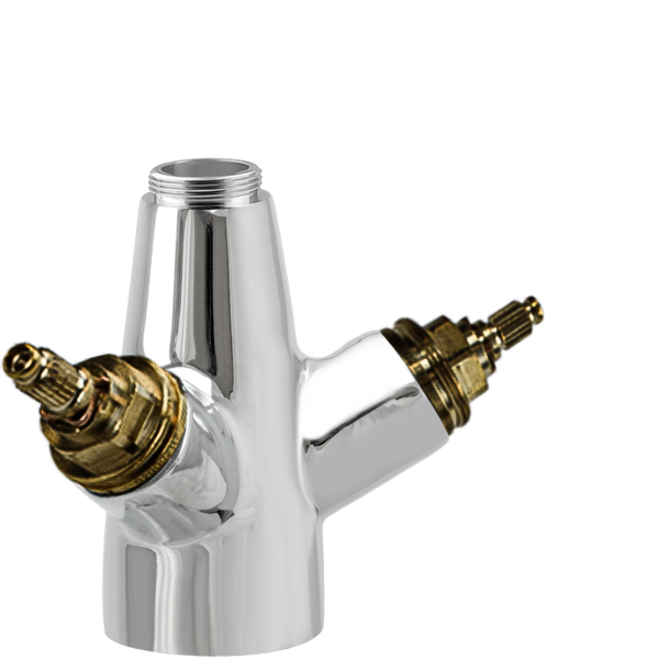 profi Einlochbatt.-körper 3/4" H100 geschraubt mit Oberteile MC