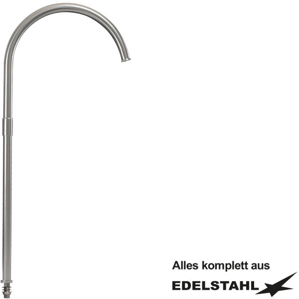 optimu Edelstahl GBG-Bogen komplett