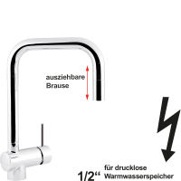 vita Spültischbatterie 1/2" ND vita Spültischbatterie 1/2" ND
