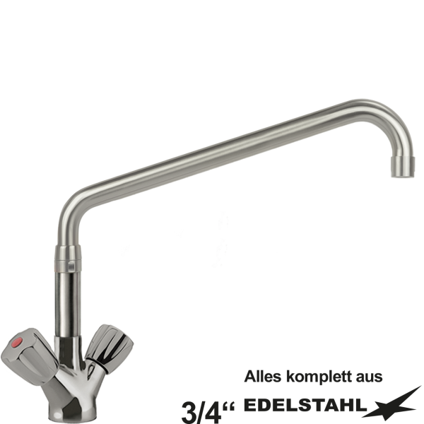 classic Einlochbatterie 3/4"