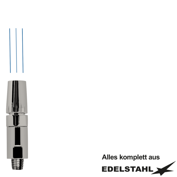 spa Umstelldüse 1/2" VA poliert zu Ø20 x 13