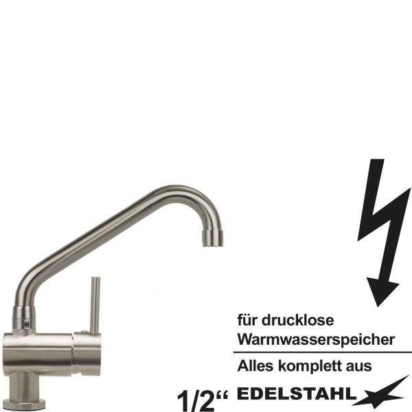 mixter Einlochbatterie 1/2" ND