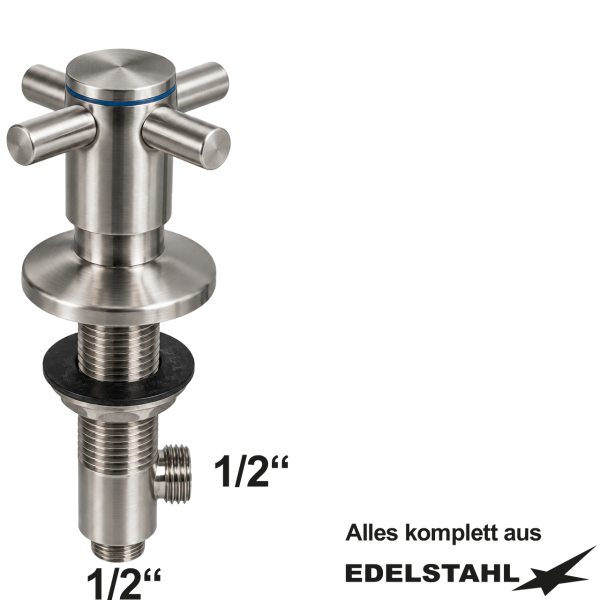 lexa Geräteabsperrventil 1/2" x 1/2"