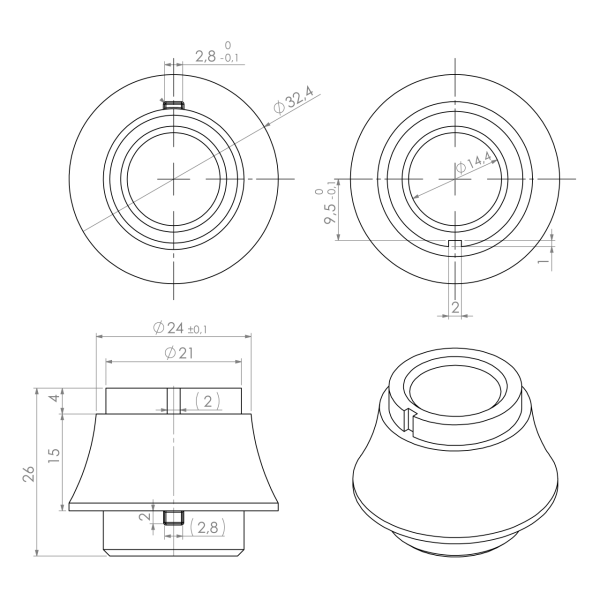 Zwischenstück zu X39.1A1-1009_30