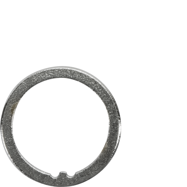 Ring 80 / 70 x 5,4 mm messing chrom
