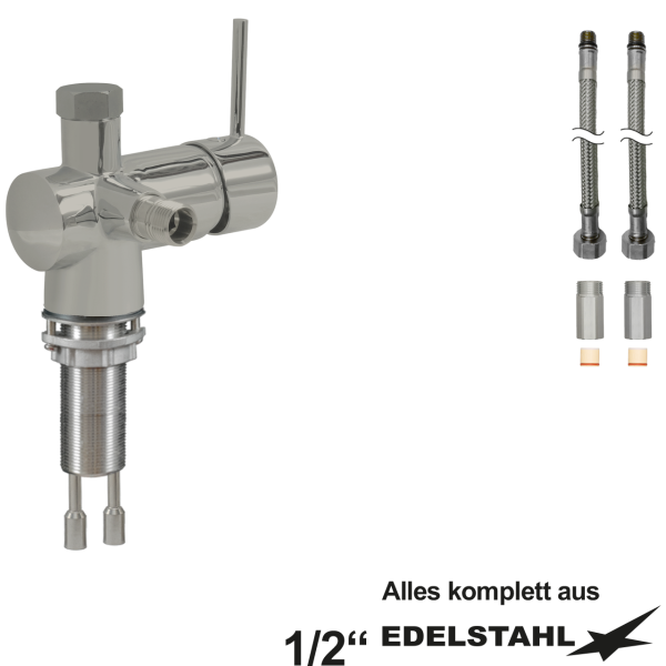 exel Einlochbatterie Abgang 1/2" vorne