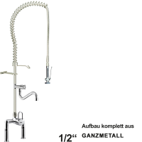 Vorschau: praxitop Vorspülbrause 1/2" Staffelpreise Vorschau: praxitop Vorspülbrause 1/2" Staffelpreise